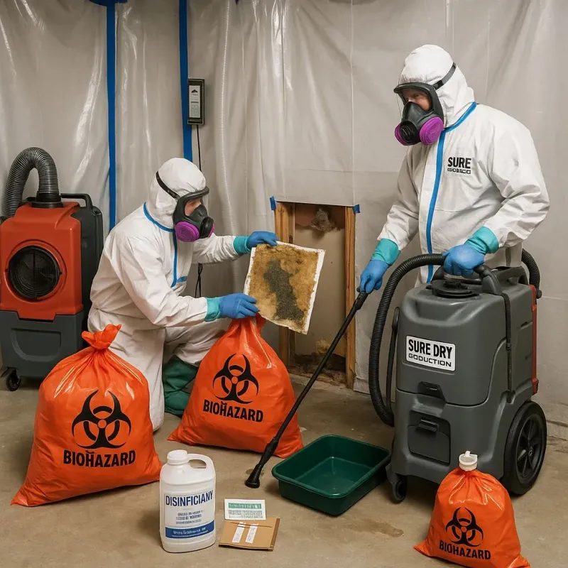 Contaminated Water Handling Protocols process in Litchfield, MI