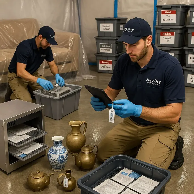 Content Protection and Restoration process in Litchfield, MI