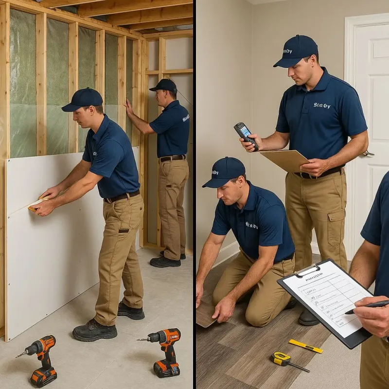 Repairs and Reconstruction process in Litchfield, MI