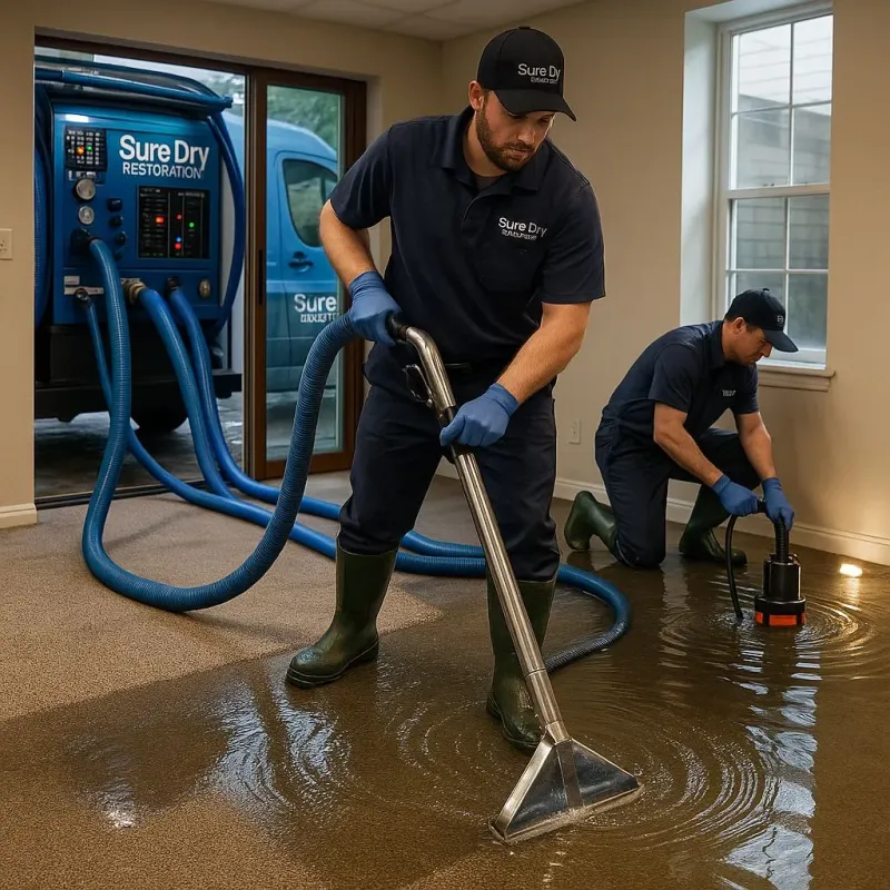 Water Extraction and Removal process in Litchfield, MI
